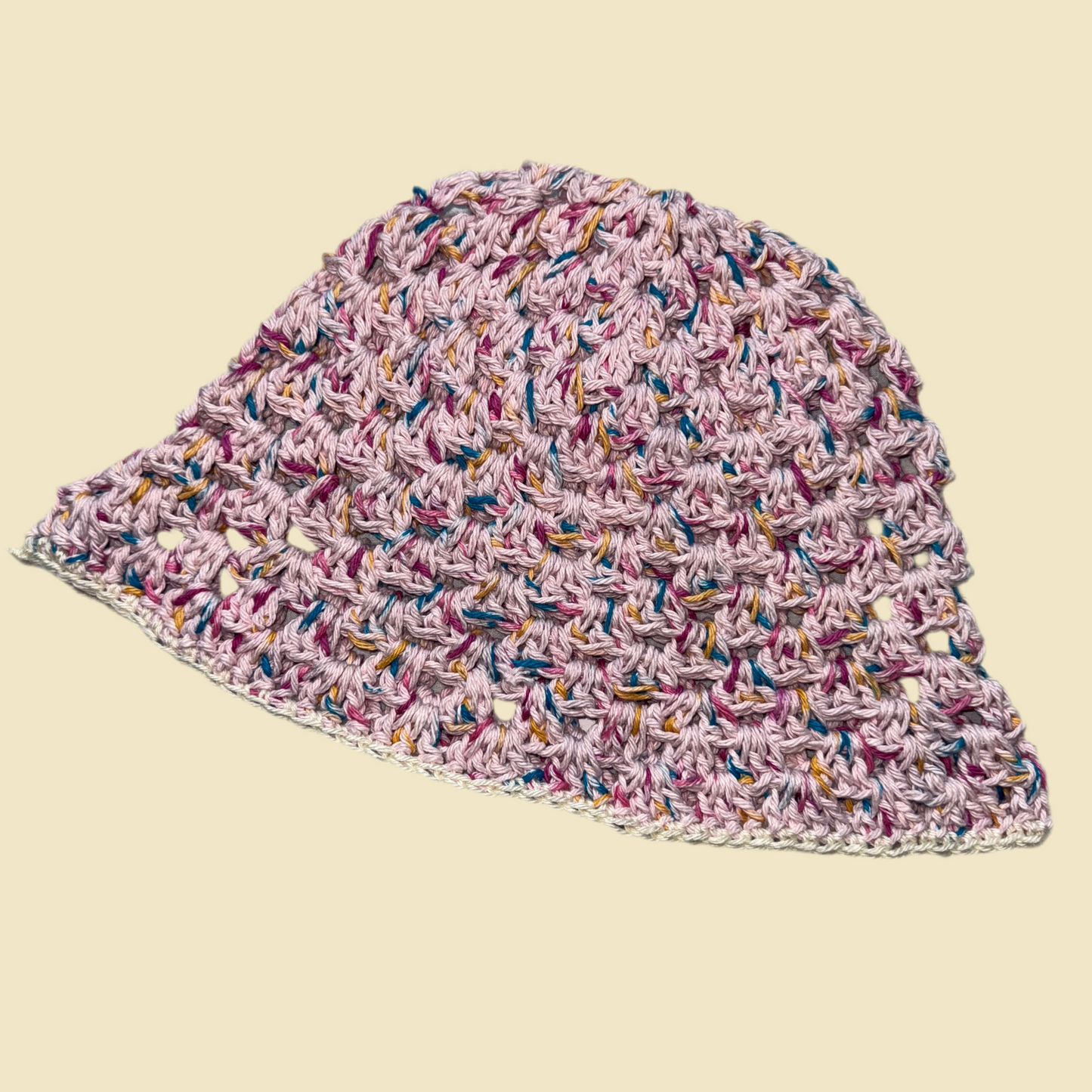 Confetti Cake Granny Stitch Bucket Hat