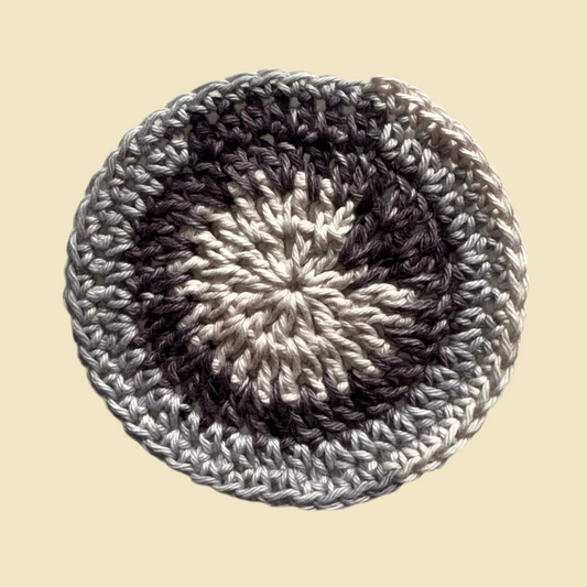 Flannel Round Coaster — 1 pc