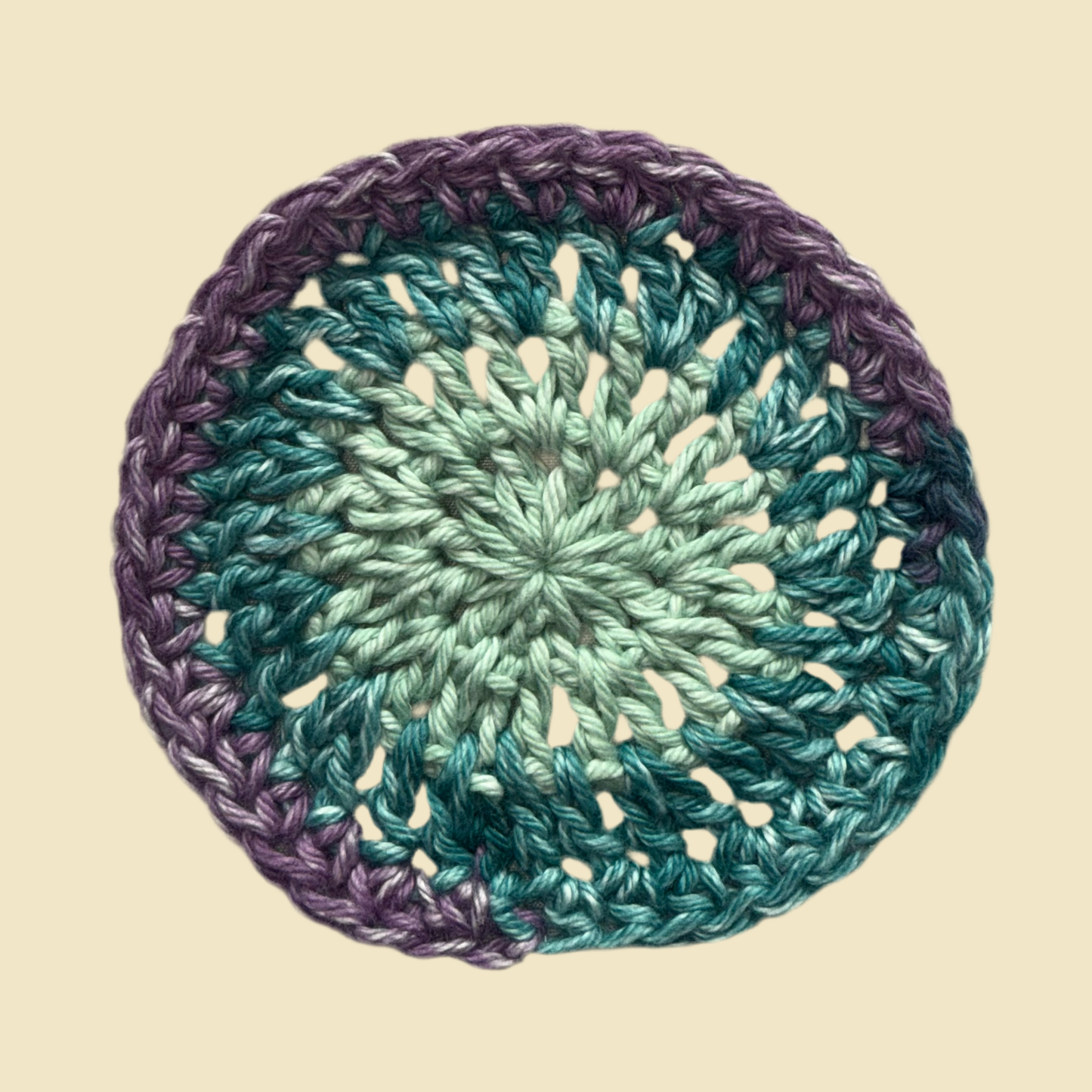Lavender Meadows Round Coaster — 1pc