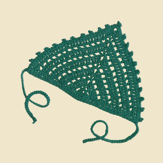 Green Picot Bandana